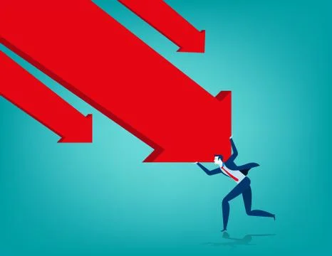 Businessman changing direction Stock Illustration