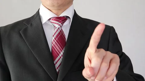 Businessman counting down and holding banknotes Stock Footage 325689042