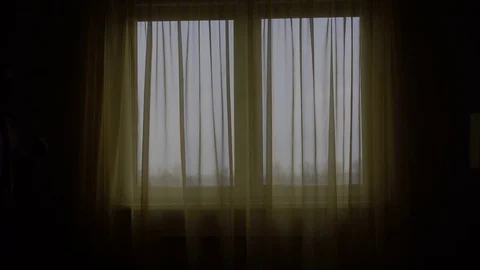 Businessman doing karate moves at the window Stock Footage 69772416