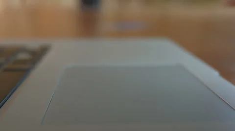Businessman fingers Using Touchpad Stock-Footage 64058889