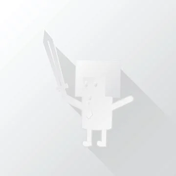 Businessman flat Illustrazione stock