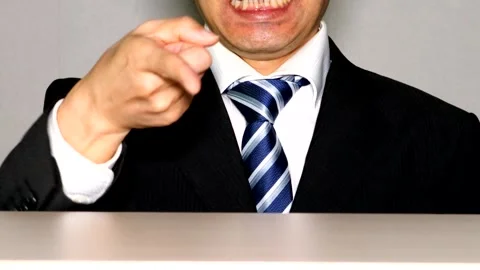 A businessman giving a lecture Stock Footage 334963673