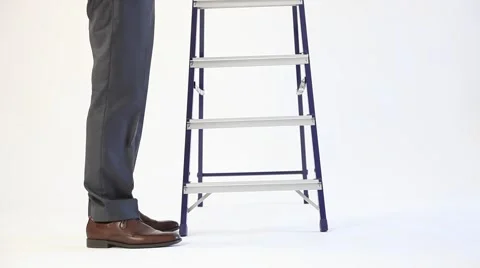 Businessman going up Stock Footage 43074520