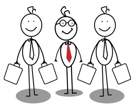 Businessman Group Stock Illustration