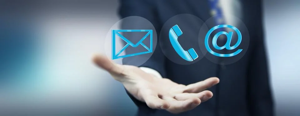Businessman hand  using digital interface in screen Stock Photos