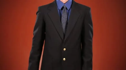 Businessman Holding Your Signs Stock After Effects