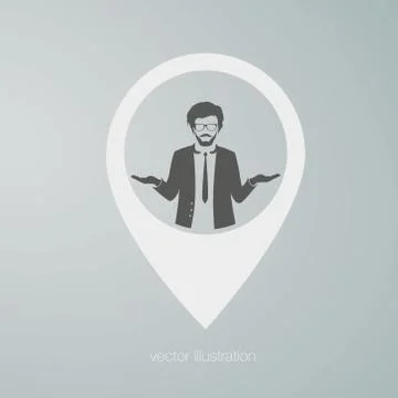 Businessman icon Stock Illustration