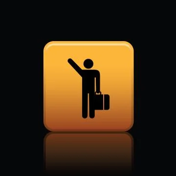 Businessman icon web Stock Illustration