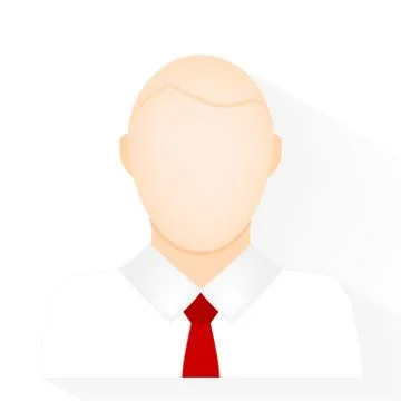 Businessman icon on white background vector Stock Illustration
