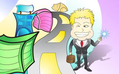 Businessman Stock Illustration