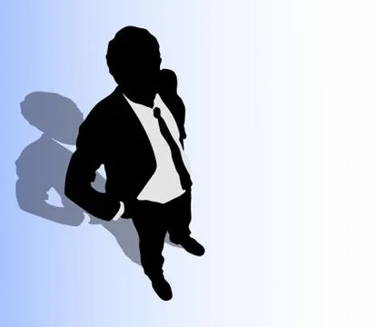 The businessman Stock Illustration