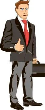 Businessman Stock Illustration