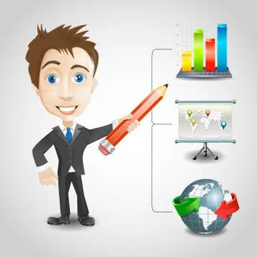 Businessman Stock Illustration