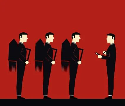 Businessman jetpack Stock Illustration