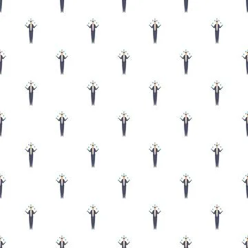 Businessman juggling multiple elements, representing complex task management  イラスト素材