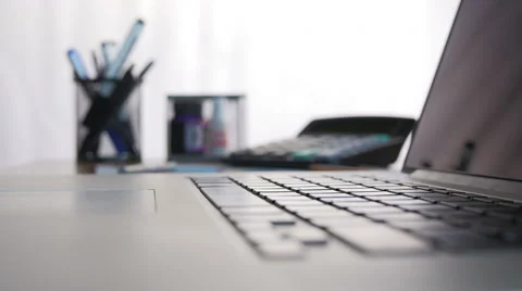 Businessman Keyboard Typing Stock Footage 64058973
