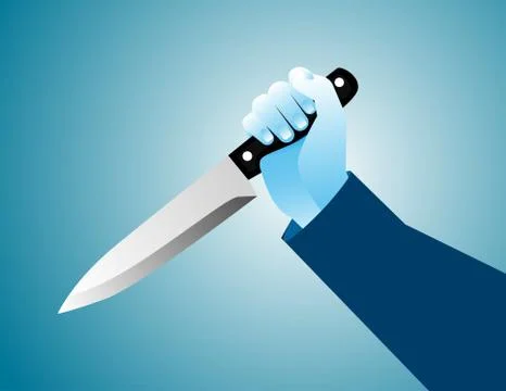 Businessman Killer Stock Illustration