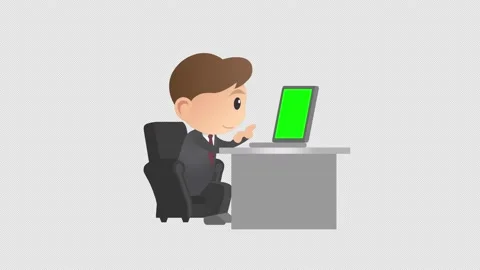Businessman With Laptop Stock Footage 237177771