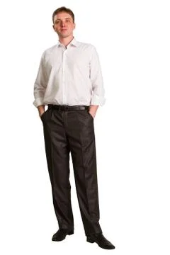 Businessman looking at camera Stock Photos