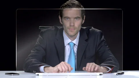 Businessman Looking A Screen Stock-Footage 210222408