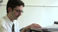 Businessman lost in thought HD Footage