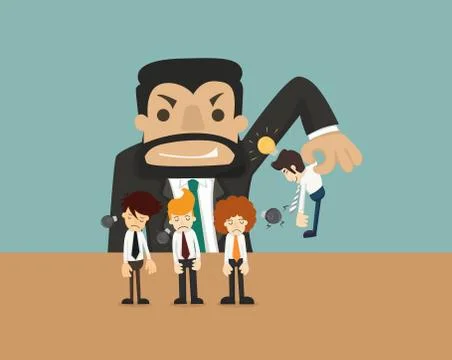 Businessman make idea Stock Illustration