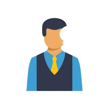 Businessman missing a piece of his mind, puzzle piece head representing men.. Stock Illustration