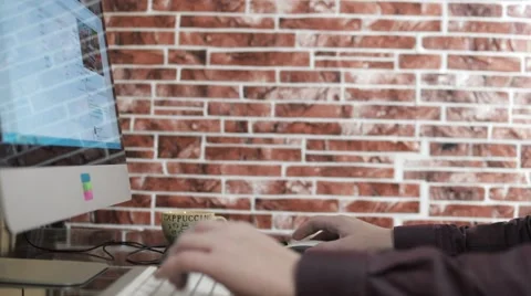 Businessman in the Office Working on a Project Stock Footage 58609601