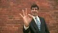 Businessman is a-ok! HD Footage