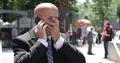 Businessman Phone Call Discussion Financial Bad News City Crowded Street 4k or 4k+ Resolution