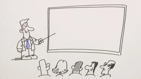 Businessman presentation report pointer Stock Footage 40452074