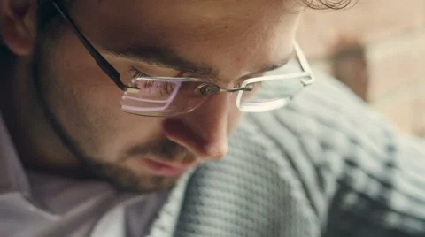 Businessman reading Stock-Footage 59701510