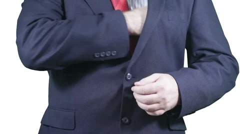 Businessman remote control Stock Footage 8832833