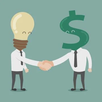 Businessman shaking hands , eps10 vector format Stock Illustration