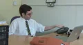 Businessman shouting on phone HD Footage