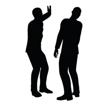 Businessman slap Stock Illustration
