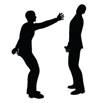Businessman slap Stock Illustration