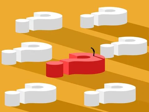 Businessman standing on a big problem Illustrazione stock