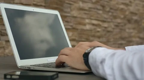 Businessman starting its work Stock Footage 67446006