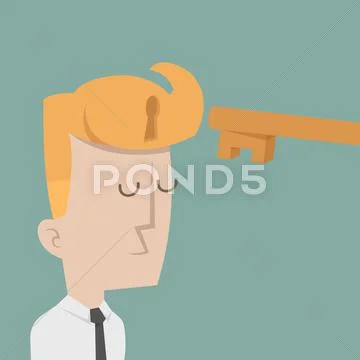 Businessman to success , eps10 vector format Stock Illustration