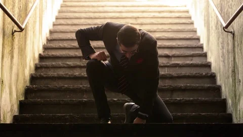 Businessman SuperHero Stock Footage 103455174