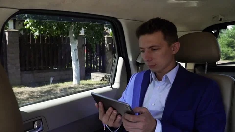 Businessman with the tablet 動画素材 116997499