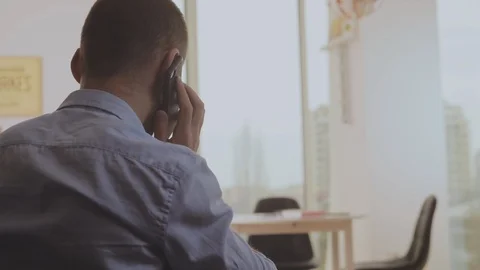 Businessman talking Stock Footage 102866771