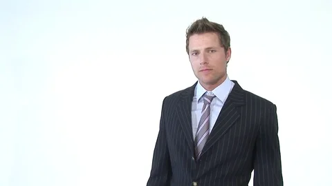 Businessman Thumbs Up Stock Footage 70427082