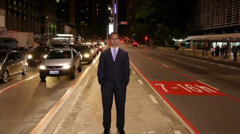 Businessman - Timelapse II Video stock 33688437