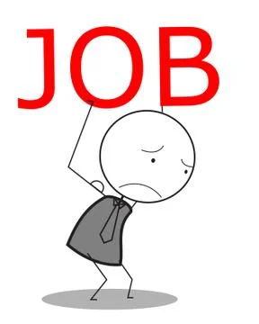 Businessman underpressure Stock Illustration