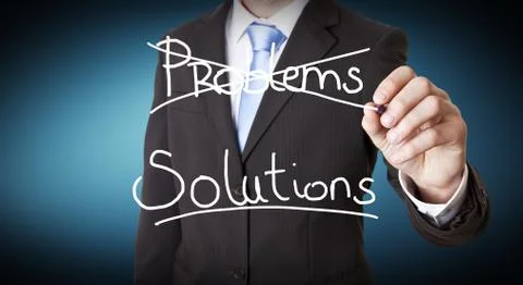 Businessman using digital interface Stock-Illustration