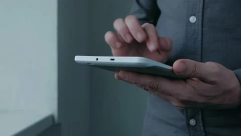 Businessman using digital tablet Stock Footage 164656846