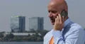 Businessman Using Mobile Phone Sales Agent Talking Business Financial Concept 4k or 4k+ Resolution