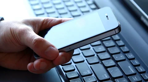 Businessman is using smart phone Stock Footage 46974834